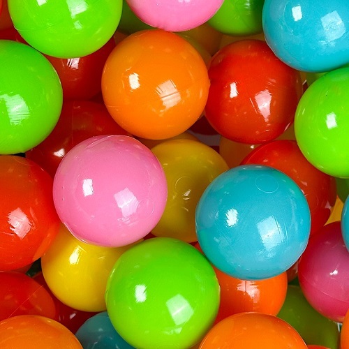 توپ‌ رنگی ساده استخری